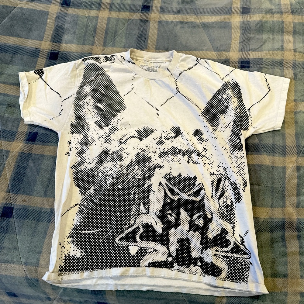 Dog years white-black shirt
